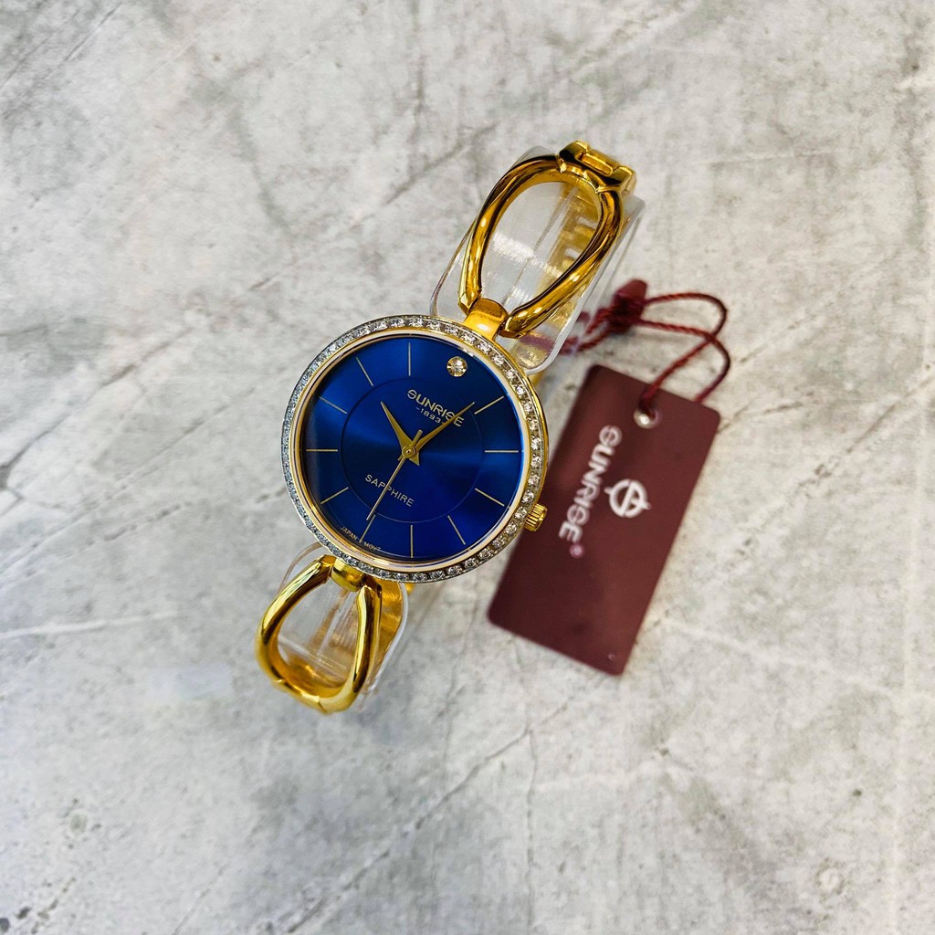 Đồng hồ Sunrise nữ chính hãng Nhật Bản L9954.AA.G.X - kính saphire chống trầy - bảo