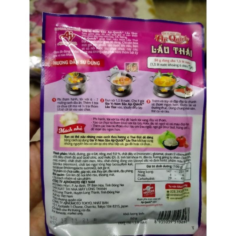 Gia vị lẩu thái Ajiquick