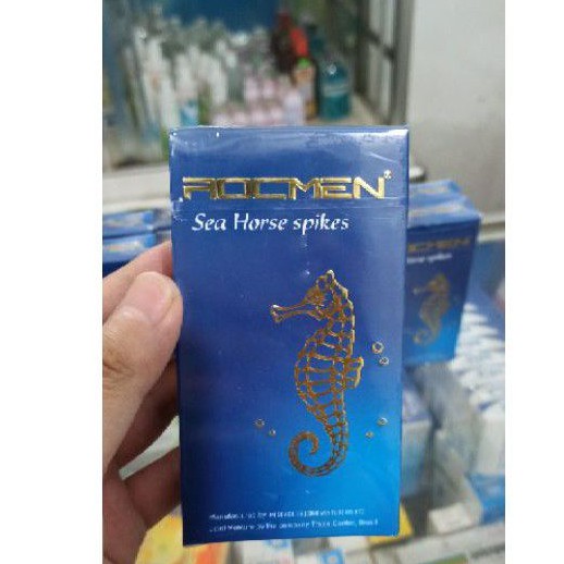 Bao cao su ROCMEN cá ngựa xanh hộp 10 chiếc