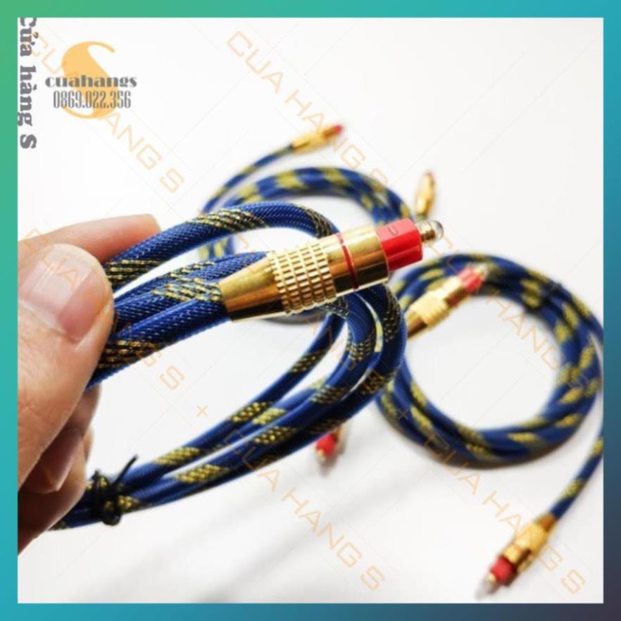 Dây cáp âm thanh quang Optical audio bọc sợi chất lượng cao - Toslink nhiều màu