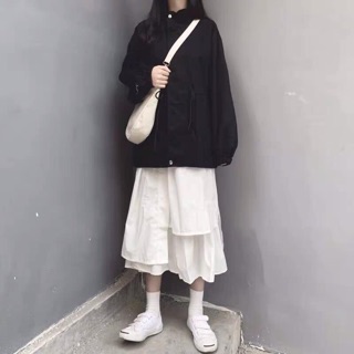 [ORDER TAOBAO] Chân váy vạt dài ulzzang có sẳn