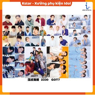 Set 8 Poster Got7 khổ A3