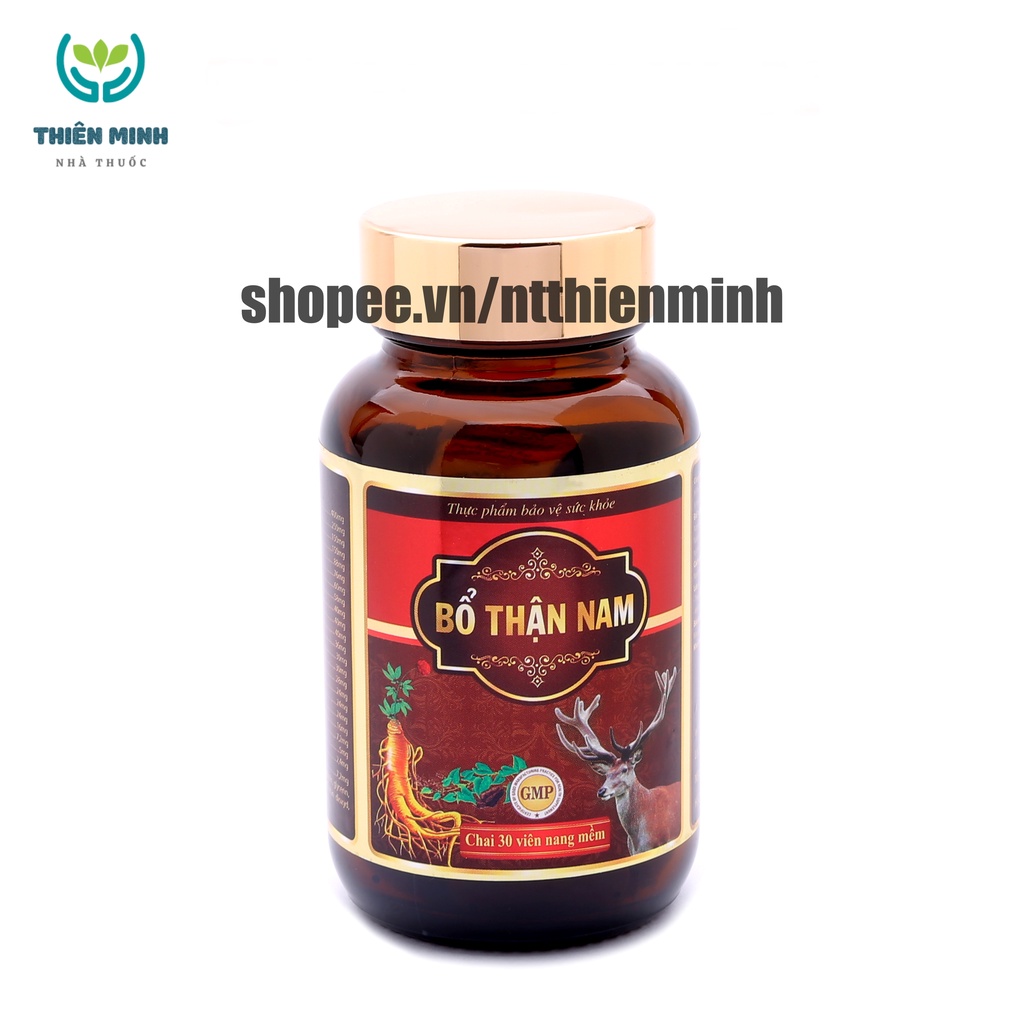 Sâm nhung tăng cường sinh lý Bổ Thận Nam trị xuất tinh sớm-Hộp 30 Viên
