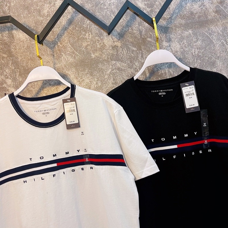 [CHÍNH HÃNG] ÁO THUN TOMMY HILFIGER CỔ TRÒN - UNISEX NAM NỮ - HÀNG CÓ SẴN