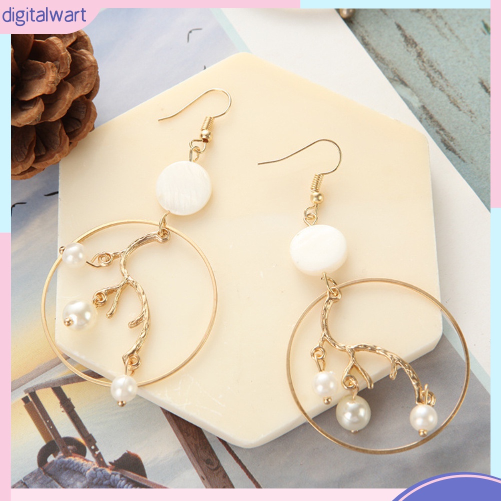 Khuyên Tai Nữ Trang Đính Ngọc Trai Thiết Kế Độc Đáo