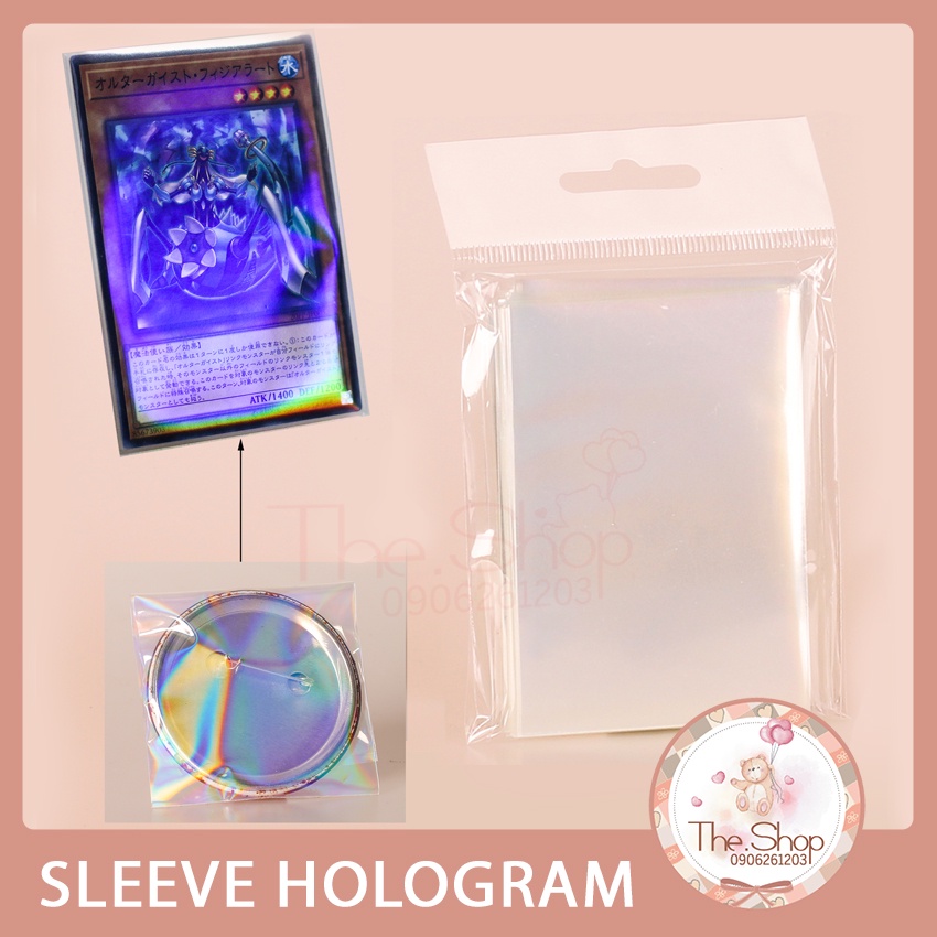 Sleeve Hologram Cầu Vồng Bọc Bảo Vệ Thẻ Bài