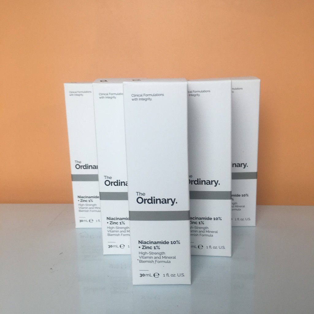 [Loại 30ml/60ml] Tinh chất The Ordinary Niacinamide 10% + Zinc 1%