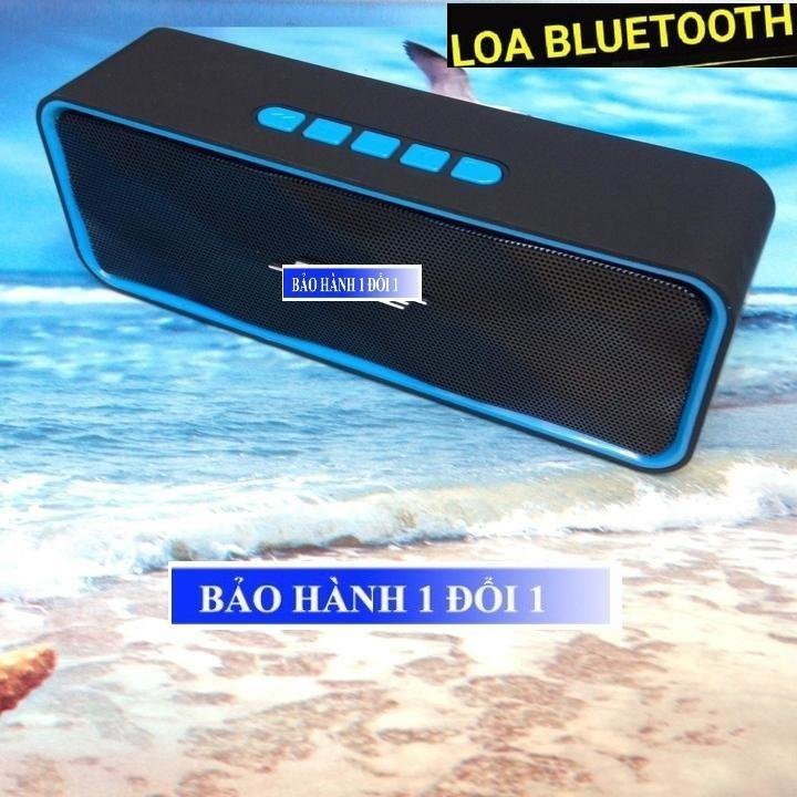 Loa bluetooth SC211 chính hãng sử dụng kết nối không dây Bluetooth 3.0(khoảng cách 10m), hỗ trợ Jack 3.5mm