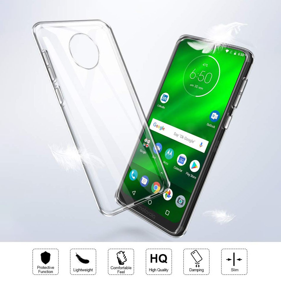 Ốp điện thoại TPU silicone trong suốt cho Motorola Moto G60 G50 G30 E7 G3 G4 G5 E4 C G5S G6 G9 Plus Power Z Force Z2 Z3 E5 G6 G7 Play X4