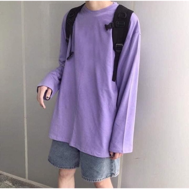 [Ảnh thật] Longtee oversize unisex - Aó tay dài form rộng