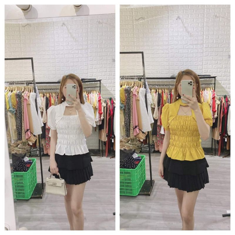 Áo kiểu mã A43 về 6 mầu | BigBuy360 - bigbuy360.vn