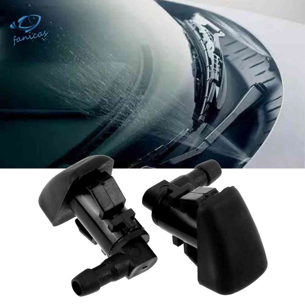 2 Vòi Phun Nước Rửa Kính Chắn Gió Cho Xe Hơi Ford 2008-2012
