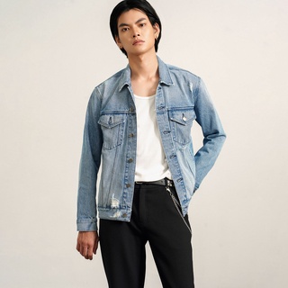 Áo khoác bò nam dày dặn Highway (Menswear) Praet