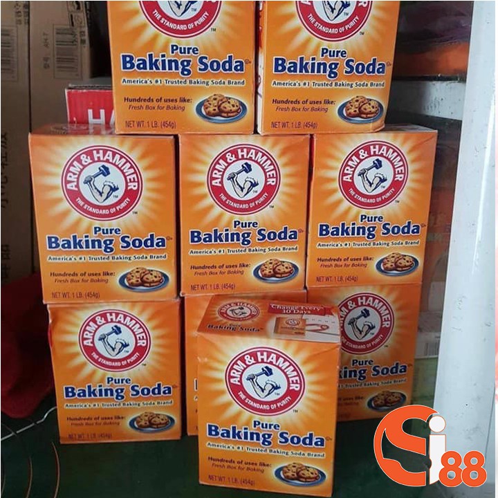 BỘT PURE BAKING SODA USA MỸ 454G GD13