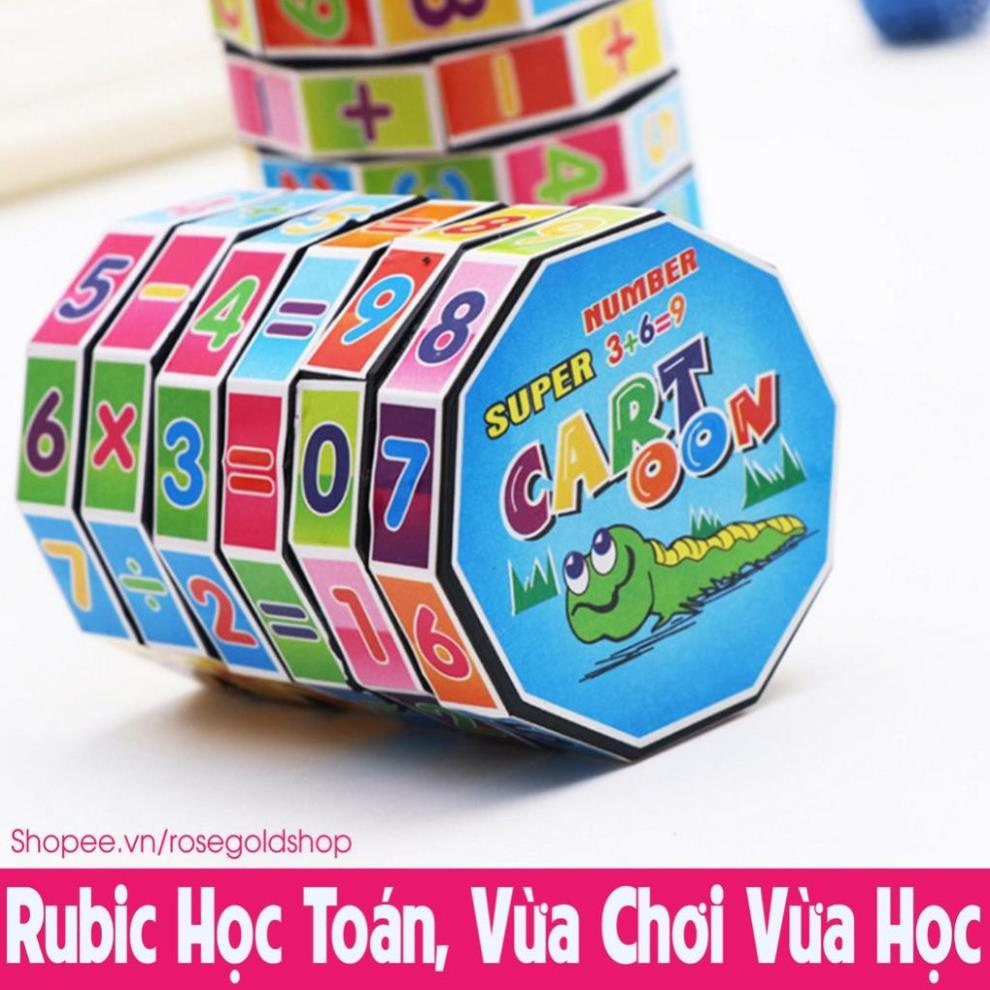 Rubic Học Toán, Giúp Bé Hứng Thú Phát Triển Tài Năng Toán Học [Thanh Mai Shop]