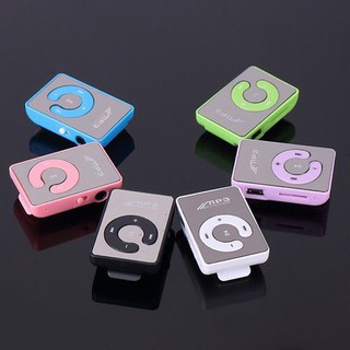 Máy nghe nhạc mp3 trơn kèm tai nghe và sạc