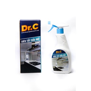Dung Dịch Siêu Tẩy Dầu Mỡ Dr.C - Đánh Bay Mọi Vết Dầu Mỡ Cứng Đầu