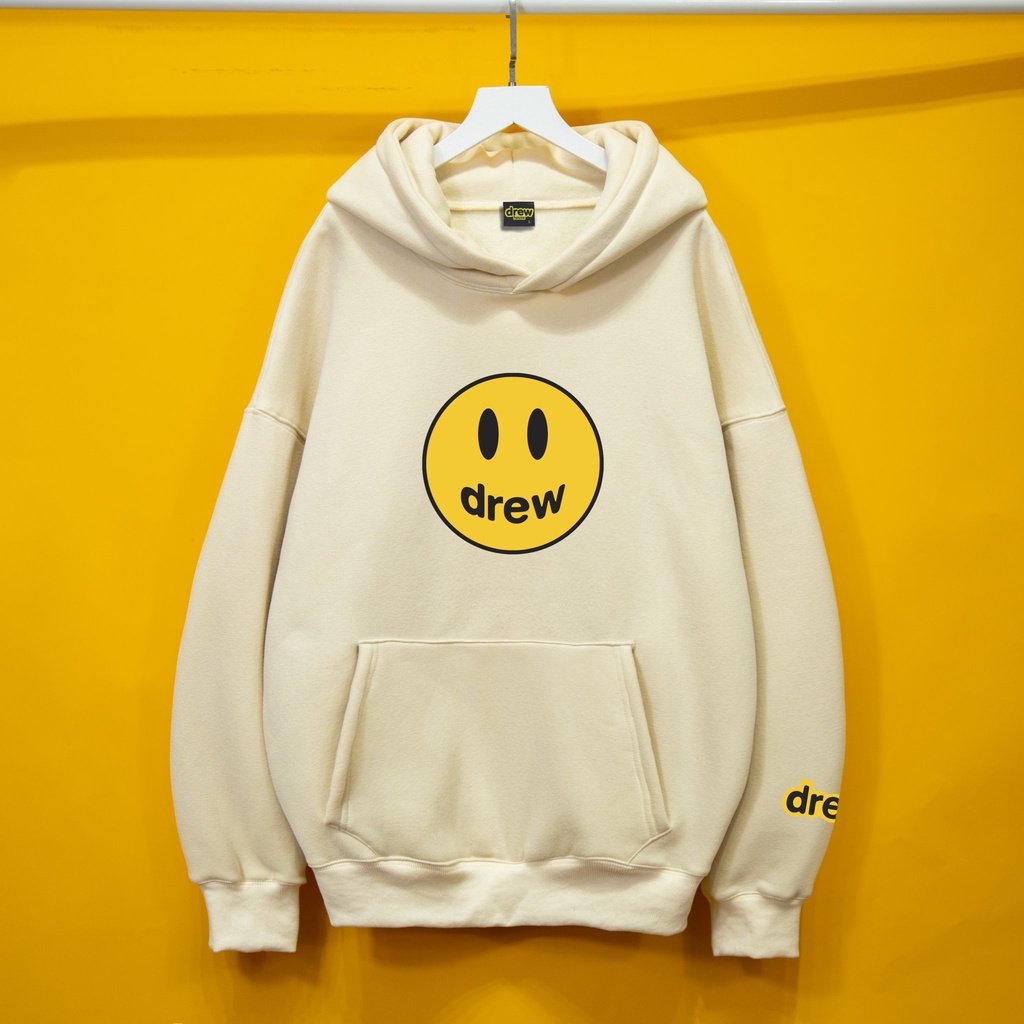 [Mã FAMARAL2 giảm 10K đơn 50K] Áo nỉ Hoodie Drew house mặt cười Dogo shop , áo nỉ bông hoodie unisex nam nữ