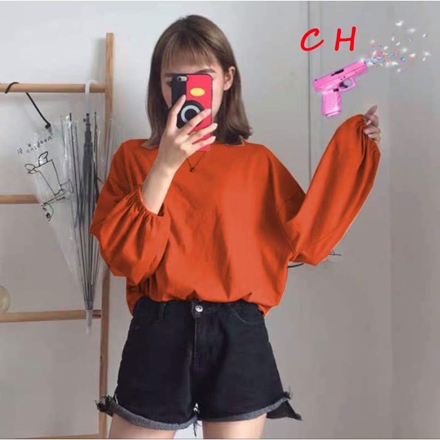 [FREESHIP ĐƠN TỪ 50K] Áo thun trơn chun tay COH0719
