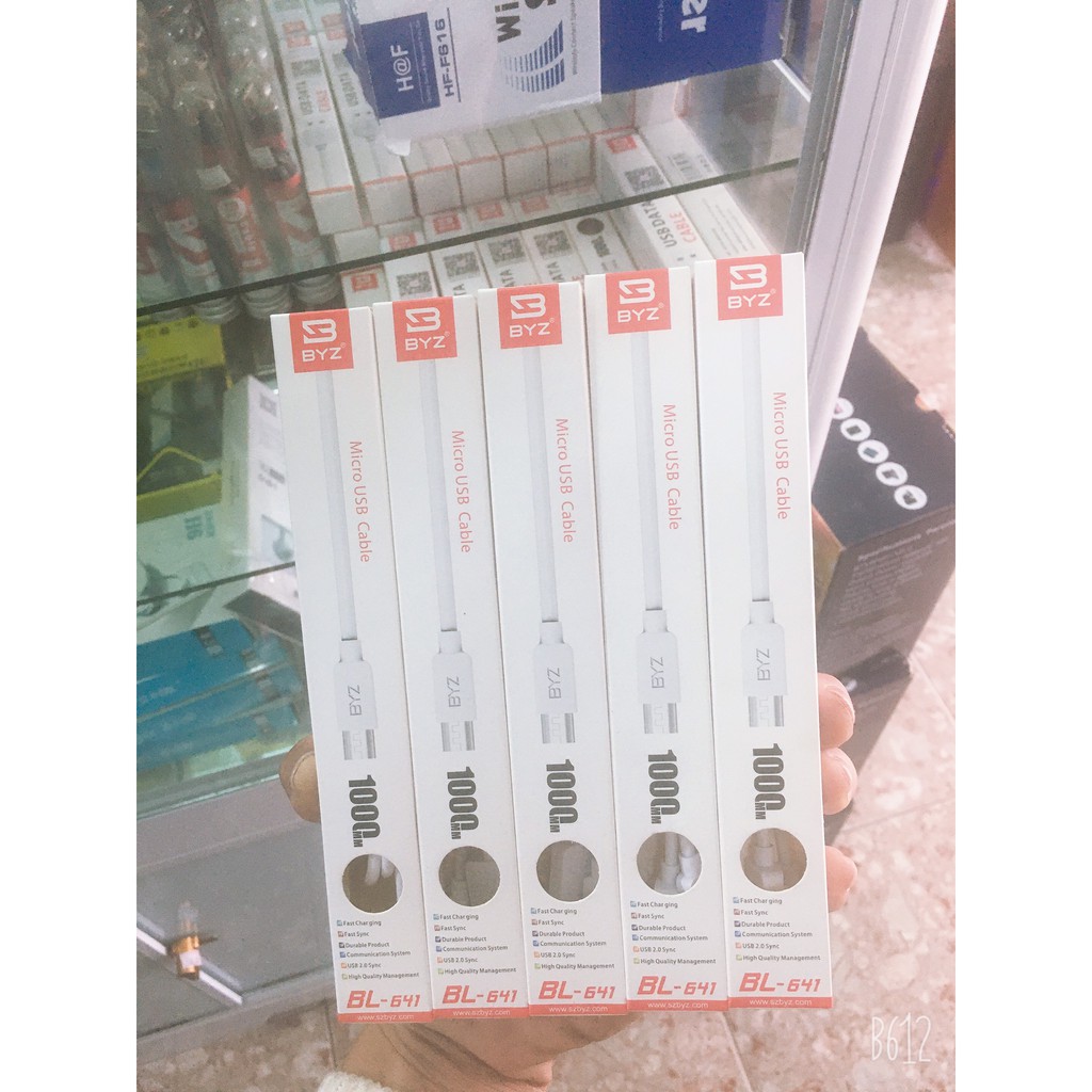 Cáp sạc sam sung BYZ chính hãng.