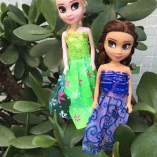 búp bê công chúa elsa và anna