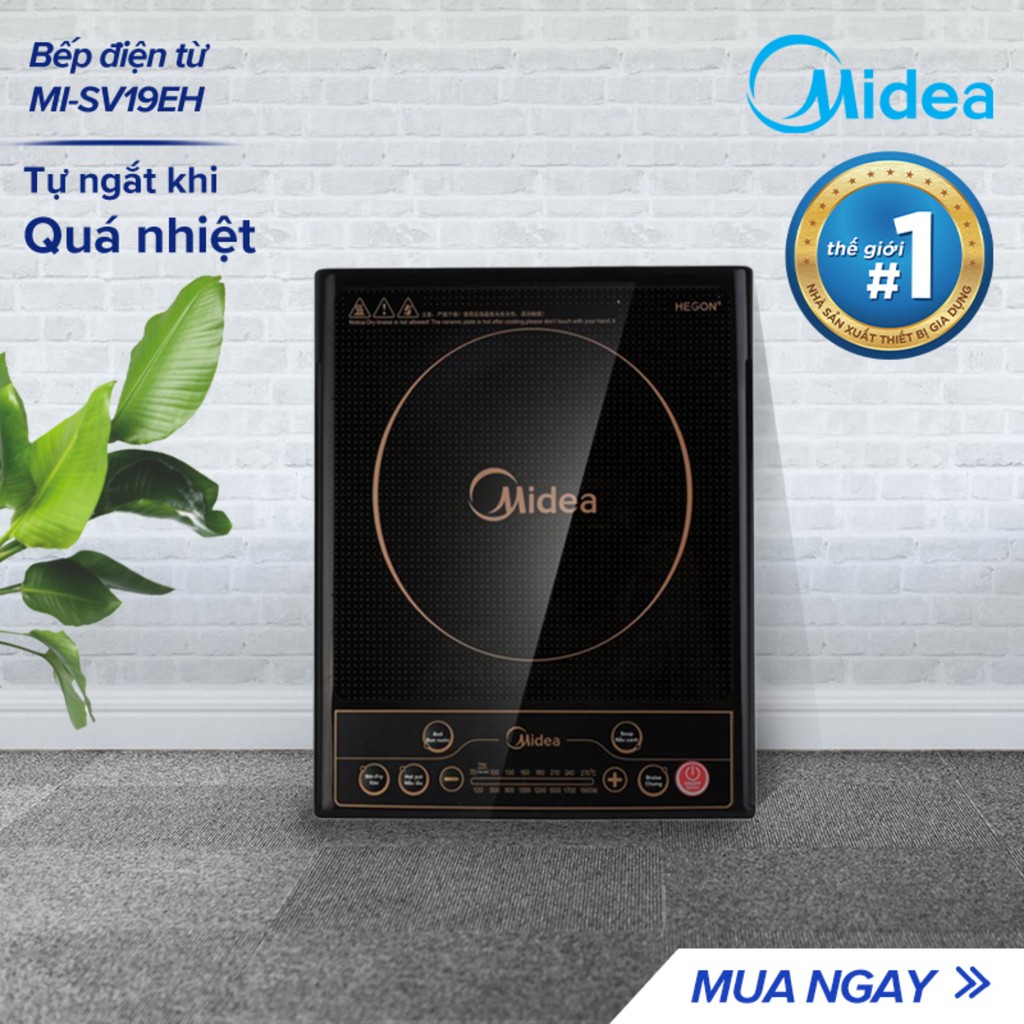 Bếp Điện Từ Midea 19EH