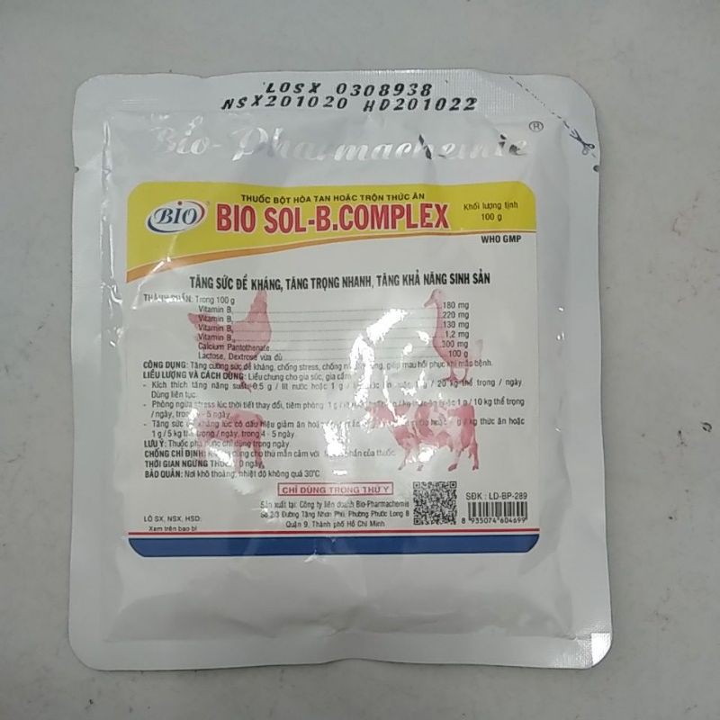 Bio sol_b.complex 100g