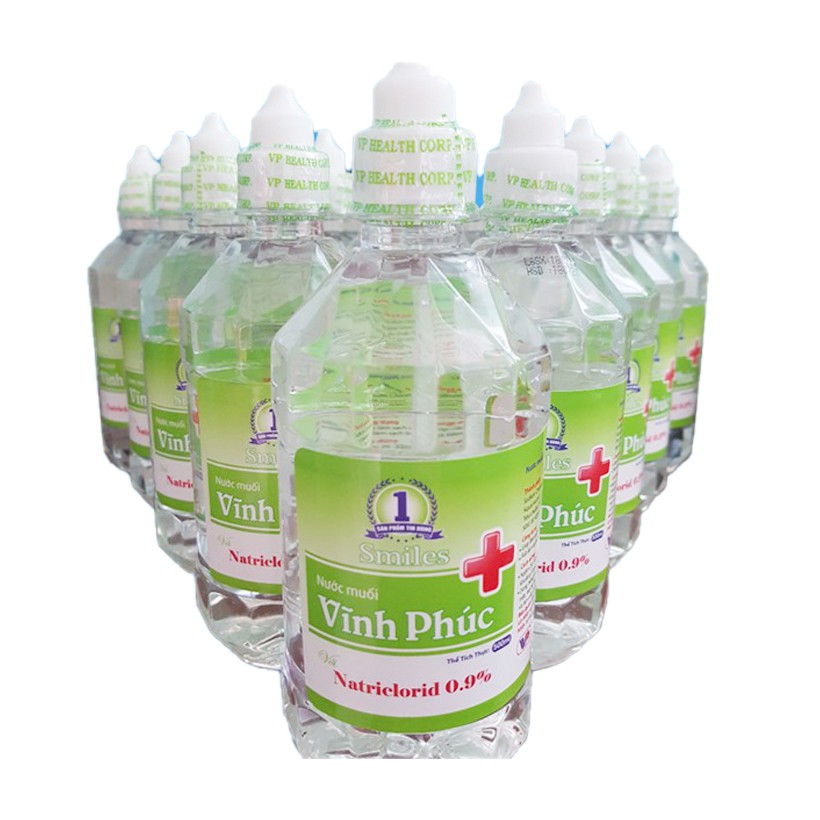 Nước Muối sinh lý Vĩnh Phúc 500ml