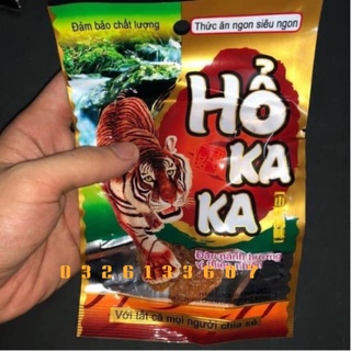 SET 10 Gói HỔ KAKA Chua Cay Vị Trẻ Em, snack chua cay, đồ ăn vặt