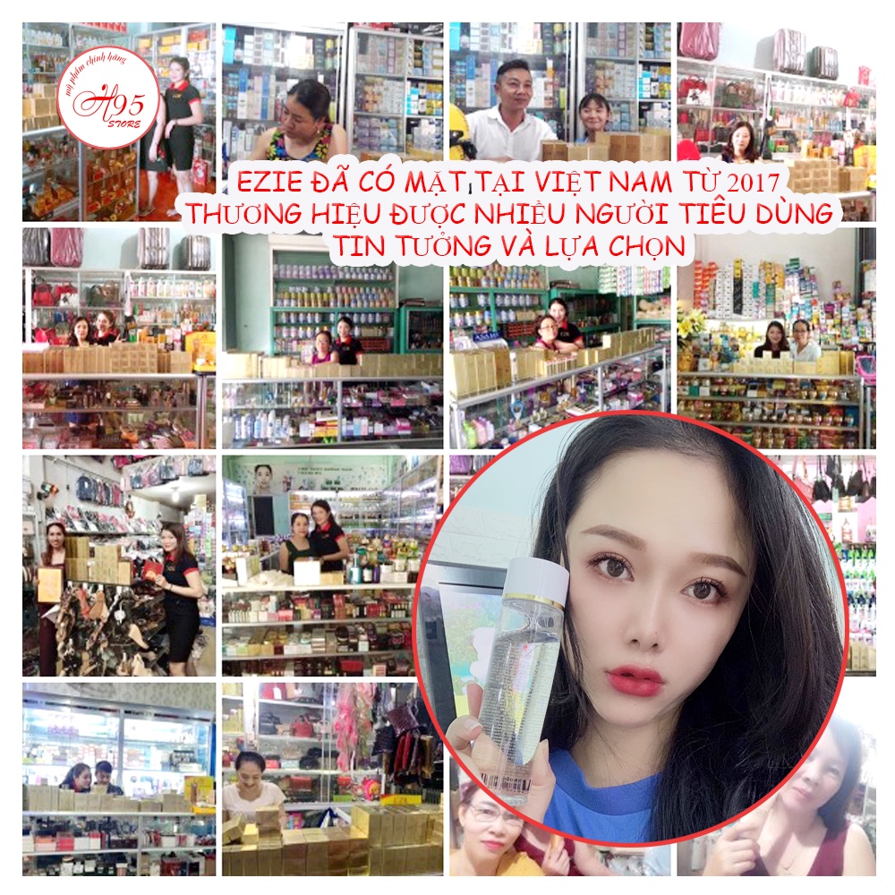 Nước tẩy trang ngừa mụn dưỡng ẩm làm mềm da cao cấp Hàn Quốc Ezie 150ml