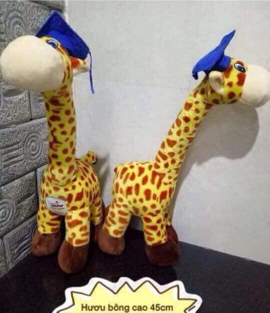 Thú bông hươu cao cổ 40 cm cho bé