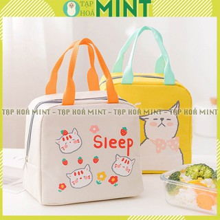 Túi đựng hộp cơm giữ nhiệt hình thú cưng - Tạp hoá mint