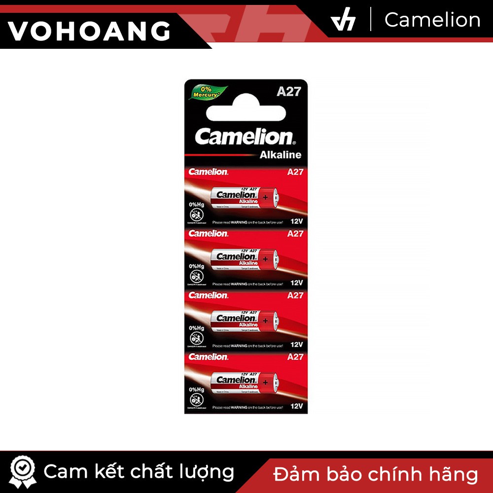 4 Pin Camelion A27 Alkaline (Bạc)