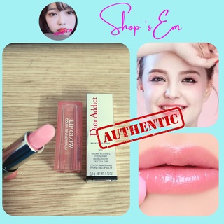 Son Dưỡng Môi Dior Addict #001 #004 Bản Mini 1.5g New 2022 Thiết Kế Nhỏ Nhắn, Màu Sắc Quyến Rũ, Độ Bám Màu Tốt