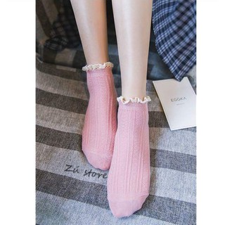 VỚ BÈO REN CỔ NGẮN