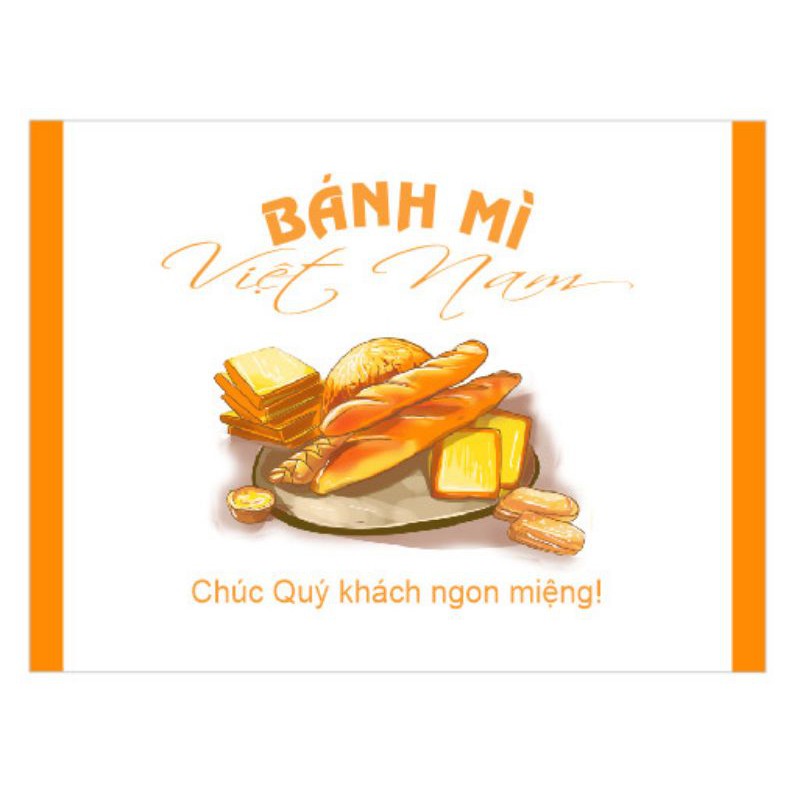 Khoảng 1kg ( Khoảng 550 tờ ) Giấy Gói Bánh Mì 15*20cm