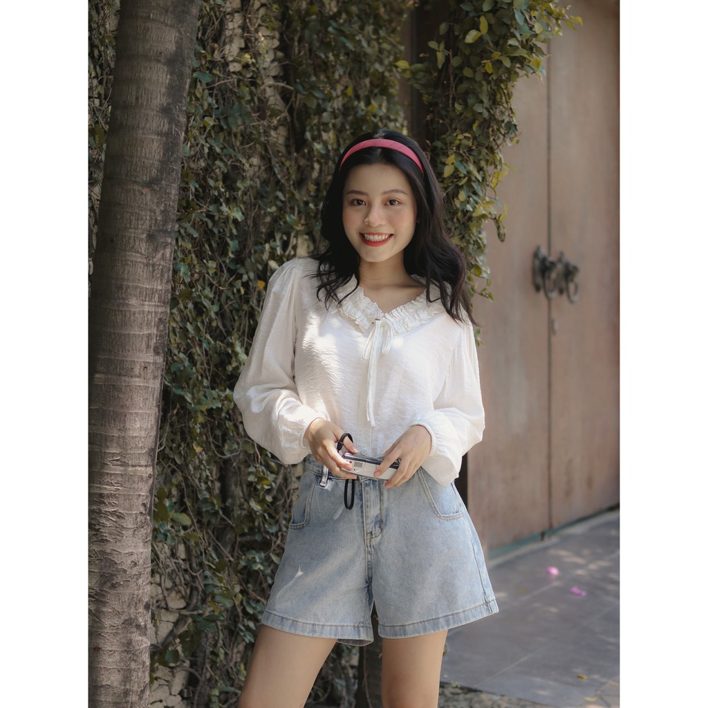 ariustees- Quần denim shorts