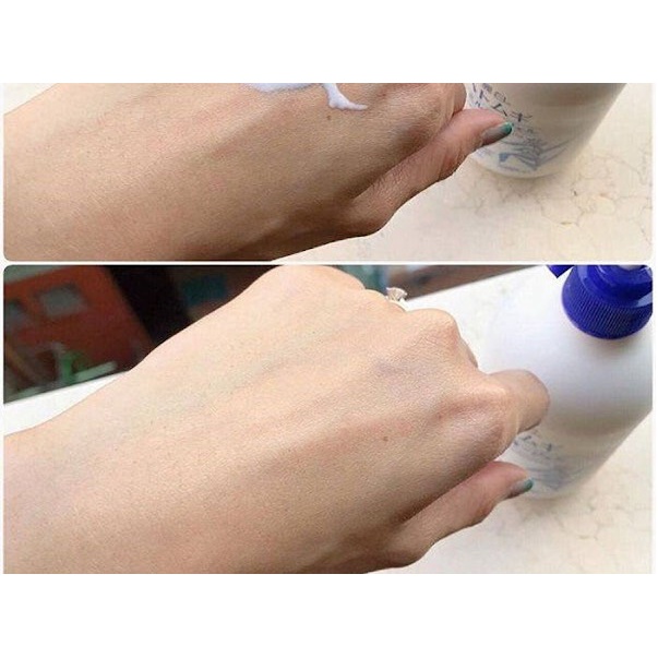 Hatomugi  Dưỡng Ẩm Sáng Da Moisturizing Conditioning The Body Milk 400ml Mẩu Mới - Màu Xanh Ngọc