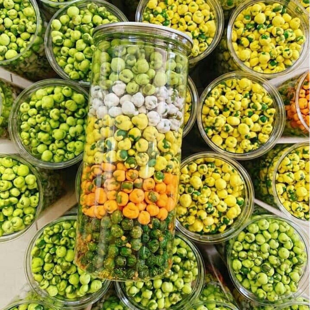 Đậu Hà Lan Mix 5 Tầng - Ngon Giòn Bùi, Đậm Vị - Đồ Ăn Vặt - Vietfarm