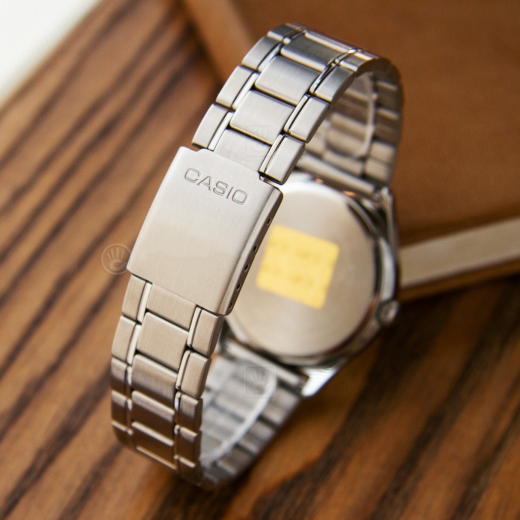 Đồng hồ nam dây kim loại chính hãng Casio Anh Khuê MTP-V006D-2BUDF