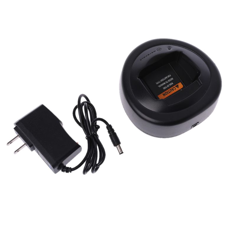 Thiết bị sạc pin radio phích cắm US cho Motorola GP328 GP338 GP340 HT1250 PRO5150