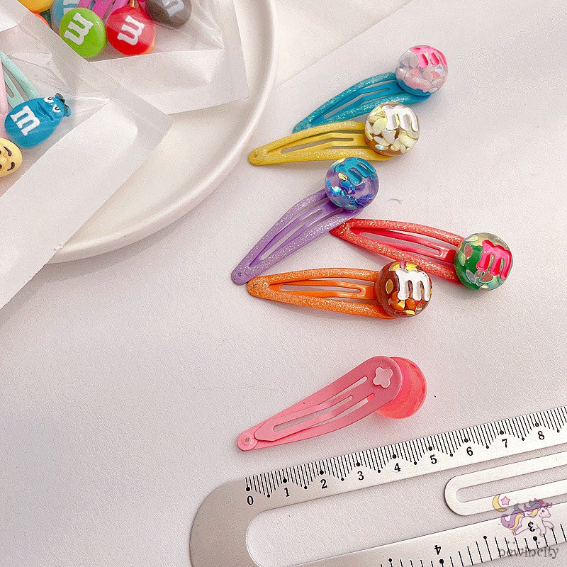 Kẹp Tóc Thiết Kế Hoạt Hình Phong Cách Hàn Quốc Đáng Yêu Dành Cho Bé Gái