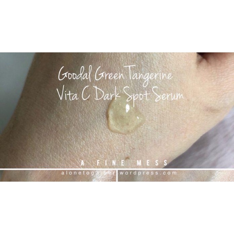 [ minisize 10ml ] Serum dưỡng sáng da Goodal aGreen Tangerine Vita C Dark Spot