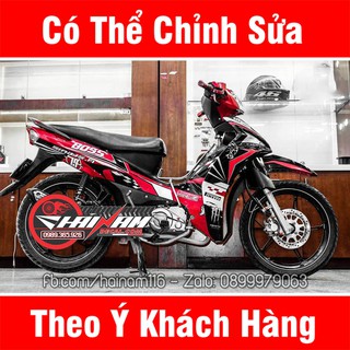 Tem Trùm Sirius Fi Đỏ Đen Boss
