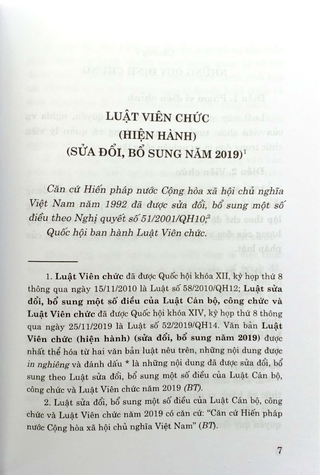 Luật Viên Chức
