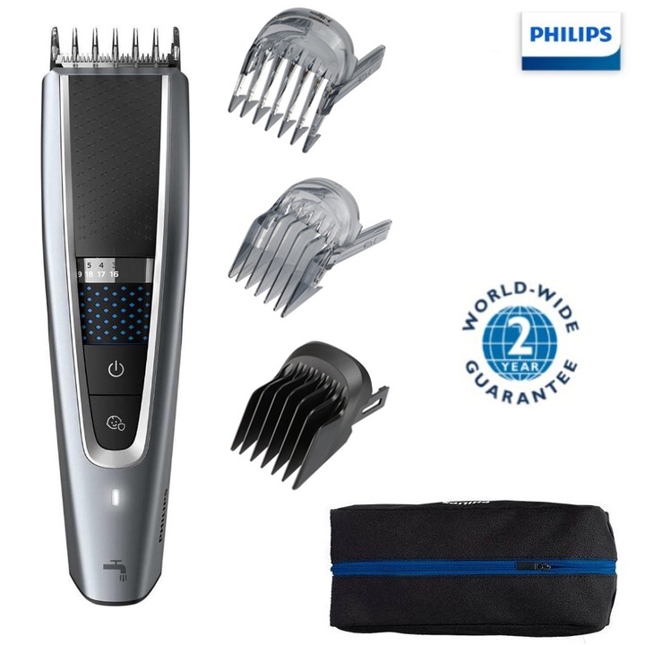 Tông đơ cắt tóc Philips Series 5000 HC5690/15 hair trimmers/clipper Black, Silver