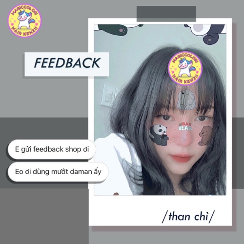 Thuốc Nhuộm Tóc Than Chì Tặng Oxy Trợ Nhuộm Găng Tay Mũ Chùm Kenzii Lên Từ Tone 3 - 4