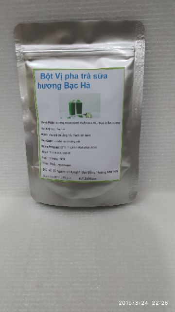Bột vị pha trà sữa bạc hà 250g | BigBuy360 - bigbuy360.vn