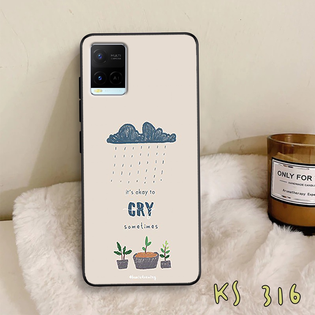 Ốp lưng Vivo Y21 - Vivo Y21s - Vivo Y33s - Ốp in hình BlueSky - lưng nhám viền TPU cao cấp