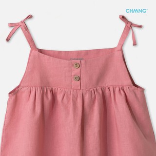 Váy đũi hồng vỏ đỗ CHAANG